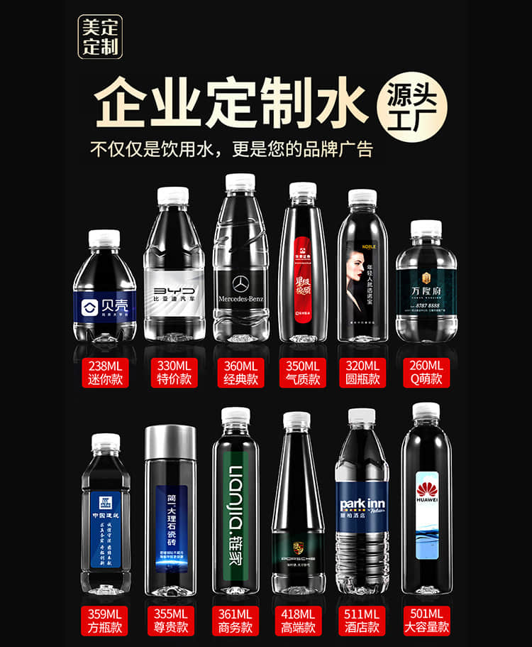 一瓶定制水，可以满足哪些需求？